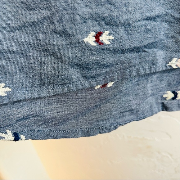 Roxy Girl Chambray Dress Size 14 - Picture 7 of 11